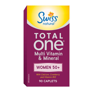 Swiss Total One Multi Vitamin & Mineral Women 50+ 90 Caplets