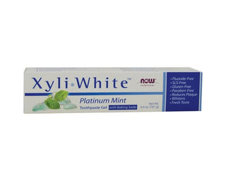 Now Xyliwhite Toothpaste Gel Platinum Mint 181g
