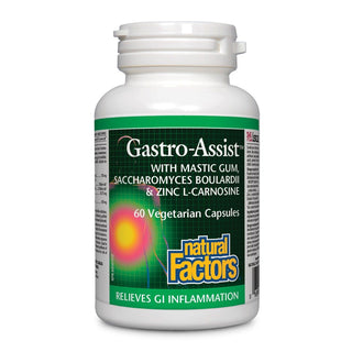 Natural Factors Gastro Assist 60 Veggie Caps