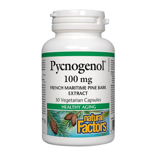 Natural Factors Pycnogenol 100mg 30 Veggie Caps