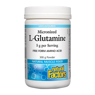 Natural Factors Micronized L-Glutamine Unflavoured 300g