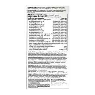 Garden of Life Dr. Formulated Probiotics Organic Kids+ 5 Billion CFU Cooler Stable Berry Cherry 30 Chews