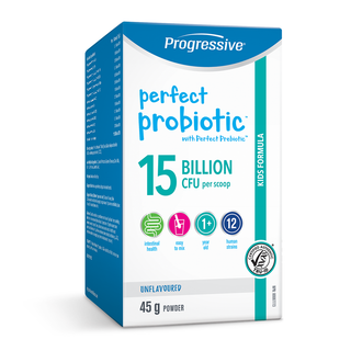 Progressive Perfect Probiotic Kids Formula 15 Billion Unflavoured 45g