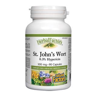 Natural Factors Herbal Factors St. Johns Wort 300mg 90 Capsules