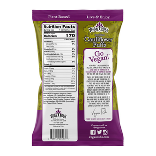 Vegan Rob's Puffs Cauliflower 35g