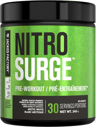 Jacked Factory Nitrosurge Arctic White 30 Servings