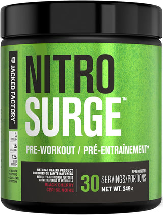 Jacked Factory Nitrosurge Black Cherry 30 Servings