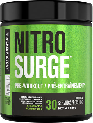 Jacked Factory Nitrosurge Green Apple 30 Servings