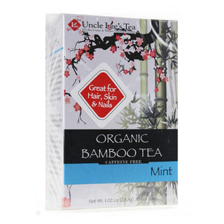 Uncle Lee's Organic Bamboo Tea Mint 18 Tea Bags
