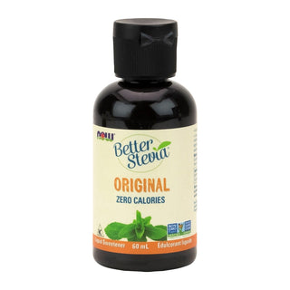 NOW Better Stevia Liquid Sweetener Original 60mL
