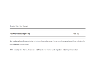 AOR Hawthorn II 450mg 60 Capsules