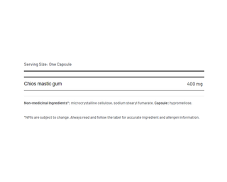 AOR Mastica Chios 400mg 120 Veggie Caps