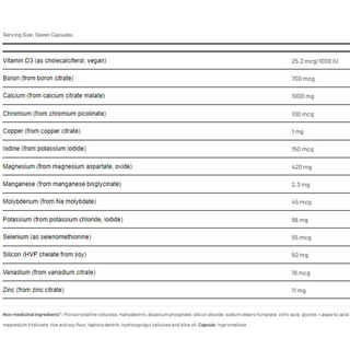AOR Ortho Minerals 226mg 210 Capsules