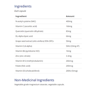 CanPrev Healthy Lungs 90 Veggie Caps