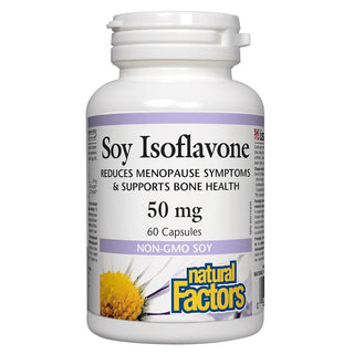 Natural Factors Soy Isoflavone 50mg 60 Capsules