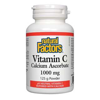 Natural Factors Vitamin C Calcium Ascorbate 1000mg 125g
