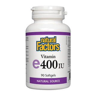 Natural Factors Vitamin E 400 IU 90 Softgels