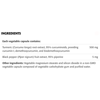 New Roots Curcumin Plus Piperine 500mg 90 Veggie Caps