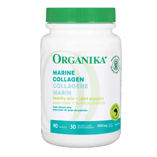 Organika Salmon Collagen 1500mg 90 Capsules