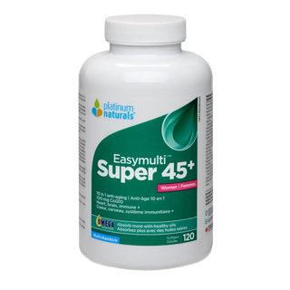 Platinum Naturals Super Easymulti 45+ Women 120 Softgels
