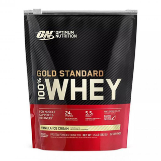 Optimum Nutrition 100% Gold Standard Whey Bag Vanilla Ice Cream 1.5lbs