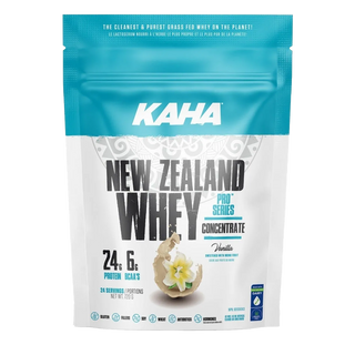 Kaha Nutrition NEW ZEALAND WHEY Protein Vanilla 720g (Formerly Known As Ergogenics)
