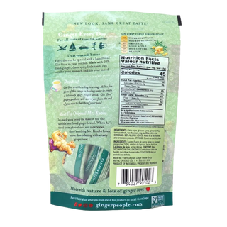 The Ginger People Gin Gins Chewy Ginger Candy Original 84g