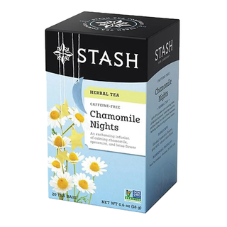 Stash Herbal Tea Chamomile Nights Caffeine Free 20 Tea Bags