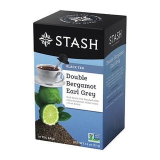 Stash Black Tea Double Bergamot Earl Grey 18 Tea Bags