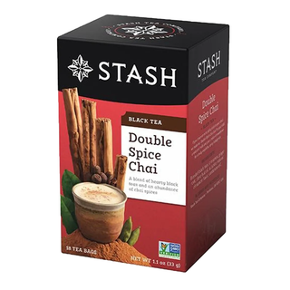 Stash Black Tea Double Spice Chai 18 Tea Bags