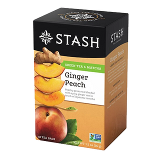 Stash Green Tea & Matcha Ginger Peach 18 Tea Bags