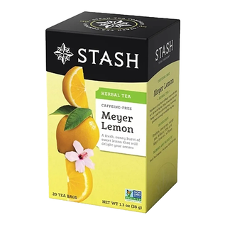 Stash Herbal Tea Meyer Lemon Caffeine Free 20 Tea Bags
