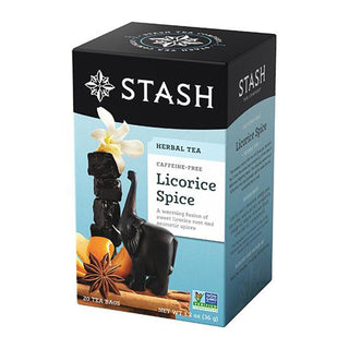 Stash Herbal Tea Licorice Spice Caffeine Free 20 Tea bags