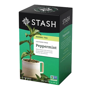 Stash Herbal Tea Peppermint Caffeine Free 20 Tea Bags