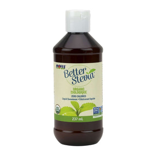 Now Organic Better Stevia Liquid Sweetener 237mL
