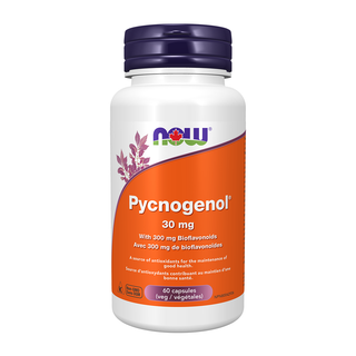 NOW Pycnogenol 30mg 60 Veggie Caps