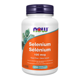 Now Selenium 100mcg 250 Tablets
