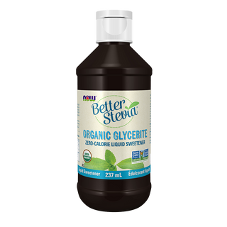 Now Better Stevia Liquid Sweetener Alcohol Free 237mL