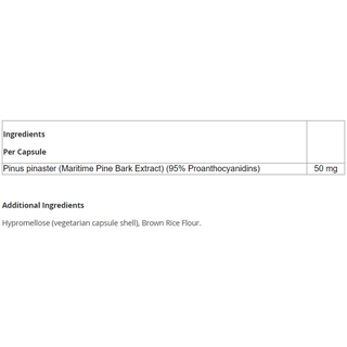 Omega Alpha Maritime Pine Bark Extract 60 Veggie Caps