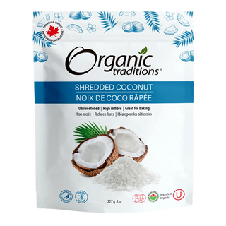 Organic Traditions Shredded Coconut 190g