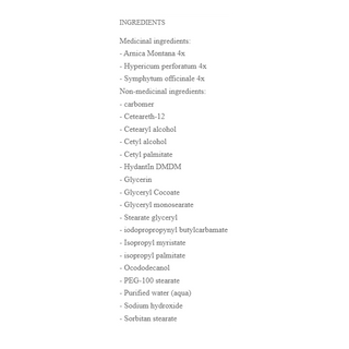 Homeocan Arnica + 50g