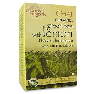 Uncle Lee's Green Tea Lemon Chai Organic 18 Tea Bags
