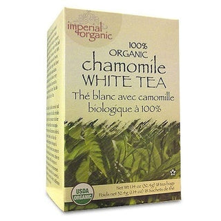 Uncle Lee's White Tea Chamomile Organic 18 Tea Bags