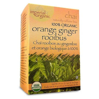Uncle Lee's Orange Ginger Rooibos Chai Organic 18 Tea Bags
