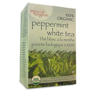 Uncle Lee's White Tea Peppermint Organic 18 Tea Bags