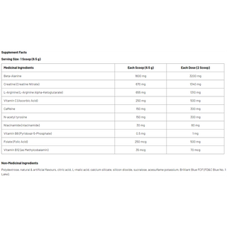 Cellucor C4 Pre-Workout Explosive Energy Icy Blue Razz 30 Servings