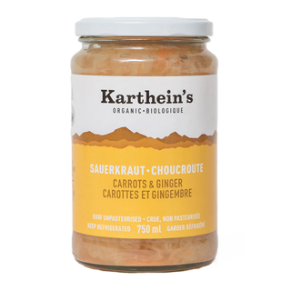 Kartheins Sauerkraut Carrots & Ginger 750mL