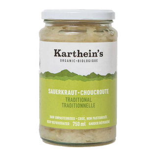 Kartheins Raw Unpasteurized Sauerkraut Traditional 750mL