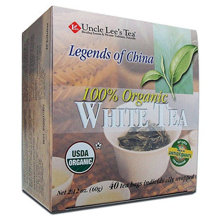 Uncle Lee's Legends White Tea Organic 40 Tea Bags