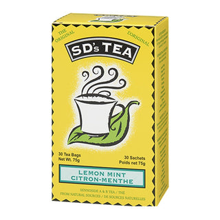 SD's Tea Lemon Mint 30 Tea Bags